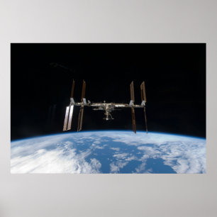 Poster Station spatiale internationale (ISS)