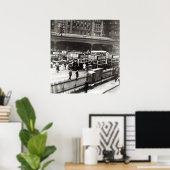 Poster Station Victoria, années 1920 (Bureau à domicile)