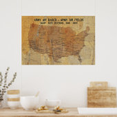 Poster STATIONS DE SERVICE WASP, 1942-1944 36'x24" (Cuisine)