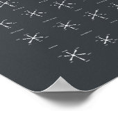 Poster Stations de ski nord-américaines (Coin)