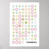 Poster Stations et lignes : Washington, DC (Light) (Devant)