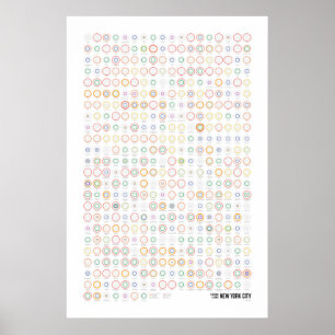 Poster Stations & Lignes : New York City (Lumière)