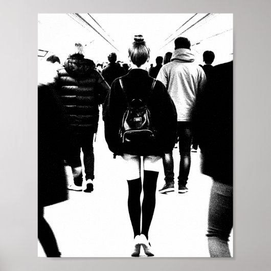 Poster Statique dans le flux (Devant)