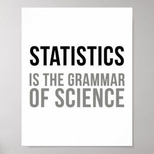 Poster Statistics Quotes