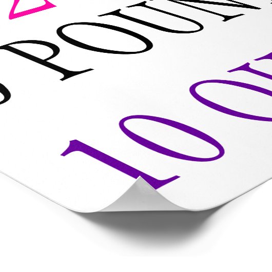 Poster Statistiques de naissance (Coin)