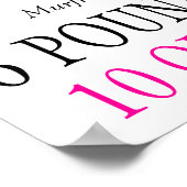 Poster Statistiques de naissance (Coin)