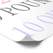 Poster Statistiques de naissance (Coin)