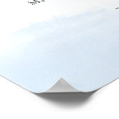 Poster Statistiques de naissance Baby of our Dreams Boy N (Coin)