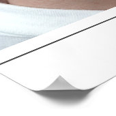 Poster Statistiques de naissance de bébé | Panneau de sta (Coin)