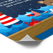 Poster Statistiques de naissance de la Marine rouge de la (Coin)