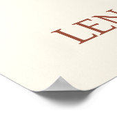 Poster Statistiques de naissance des nouveau-nés (Coin)