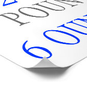 Poster Statistiques de naissance du garçon (Coin)