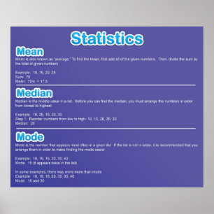 Poster Statistiques *MISE À JOUR*