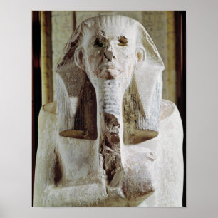 Poster Statue assise du roi Djoser