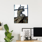 Poster Statue Bacchus au Vatican ~ Rome, Italie (Bureau à domicile)