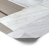 Poster Statue d'Abraham Lincoln (Coin)