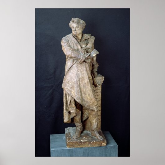 Poster Statue d'Alexandre Dumas Pere, c.1883-87 (Devant)
