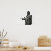 Poster Statue d'Alexandre Pouchkine, Saint-Pétersbourg (Cuisine)