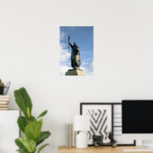 Poster Statue d'Alfred le Grand (Bureau à domicile)