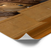 Poster Statue de Bouddha assis (Coin)