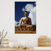 Poster Statue de Bouddha assis (Cuisine)