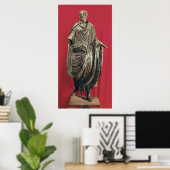 Poster Statue de César Julianus Pacatianus (Bureau à domicile)