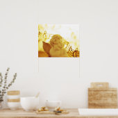 Poster Statue de Cherub (Cuisine)