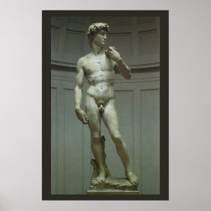 Poster Statue de David par Michelangelo