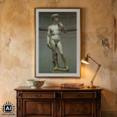 Poster Statue de David par Michelangelo