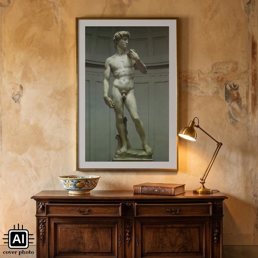 Poster Statue de David par Michelangelo