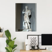 Poster Statue de Diana (Artémis) au Vatican à Rome (Bureau à domicile)