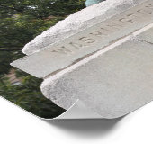 Poster Statue de George Washington, Washington Circle (Coin)