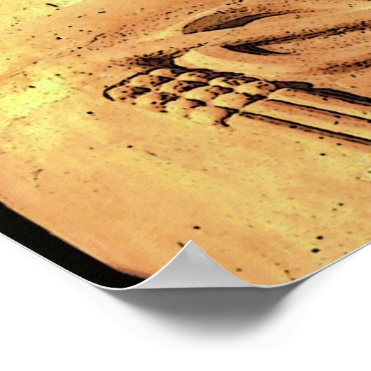 Poster Statue de Hatshepsut en Osiris (Coin)