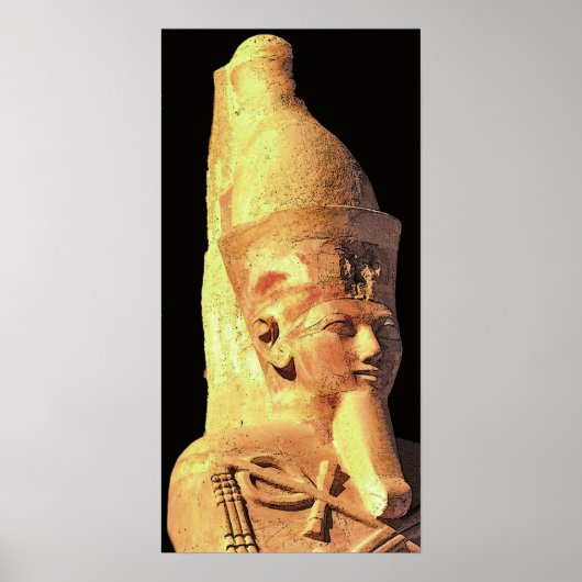Poster Statue de Hatshepsut en Osiris (Devant)