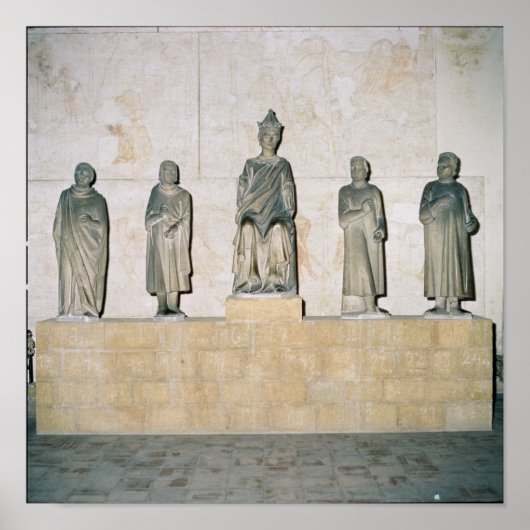 Poster Statue de Henri VII, Saint Empereur Romain (Devant)