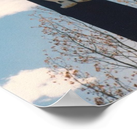 Poster Statue de Jésus (Coin)