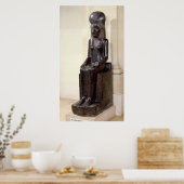 Poster Statue de la déesse à tête de lion Sekhmet (Cuisine)