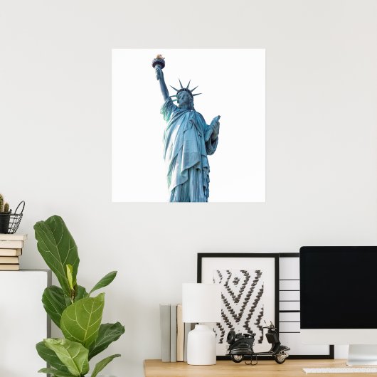 Poster Statue de la liberté (Bureau à domicile)