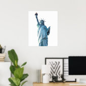 Poster Statue de la liberté (Bureau à domicile)