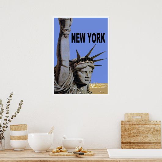 Poster Statue de la Liberté (Cuisine)