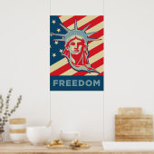 Poster Statue de la Liberté (Cuisine)