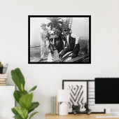 Poster Statue de la Liberté au sommet du Capitole 1920 (Bureau à domicile)