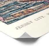 Poster Statue de la liberté éclairant le monde (Coin)