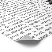 Poster Statue de la Liberté et Ballons rouges à air chaud (Coin)