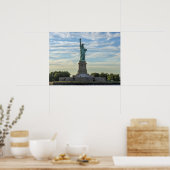 Poster Statue de la Liberté, Hudson River, New York (Cuisine)