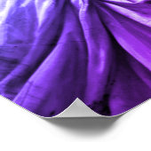 Poster Statue de la Liberté New York Art Pop Violet Bleu (Coin)