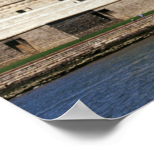 Poster Statue de la Liberté, New York, New York (Coin)