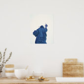 Poster Statue de la Liberté, New York, USA RF) (Cuisine)