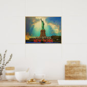 Poster Statue De La Liberté NYC (Cuisine)