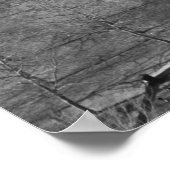 Poster Statue de la Liberté Photographie noir et blanc (Coin)